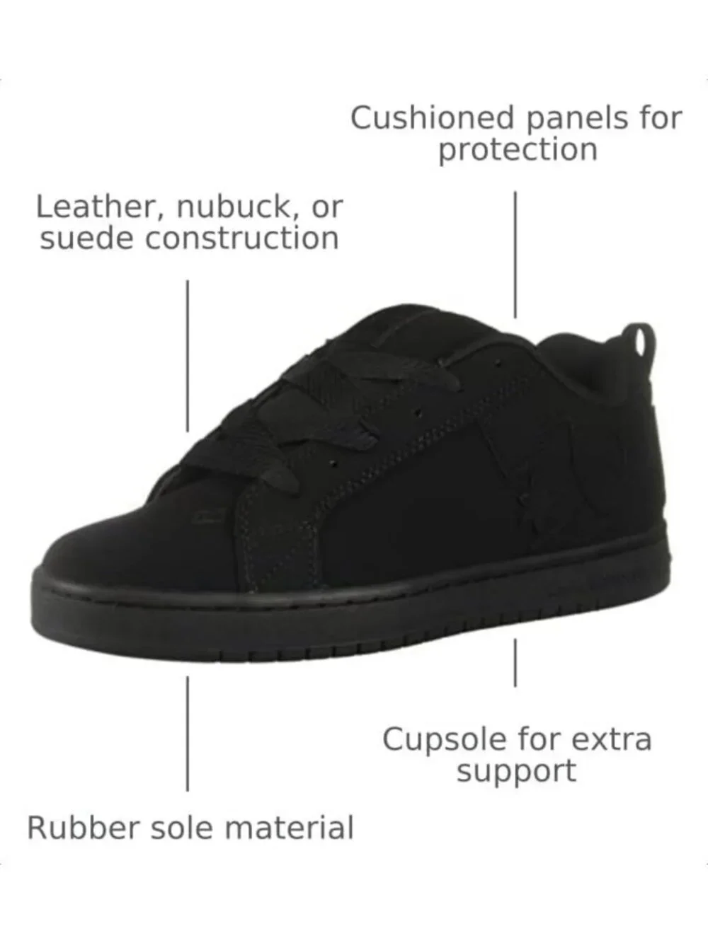 Men's Casual Low Top Skate Sneakers - Stylish, Comfortable, Everyday Footwear